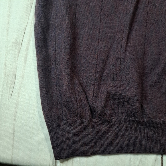 Jack Spicklaus Merino Wool Vest Size-Large V-Neck 1/2 Zip-Up Sleeveless - Picture 3 of 12